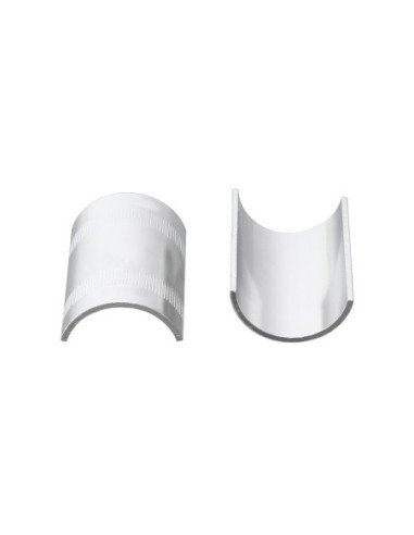 Handlebar Shim Alloy 28.6mm To 31.8mm Silver.